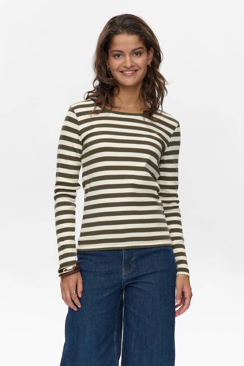 Nümph - NUMIXIE LS T-SHIRT - GOTS grape leaf - Gr. - S von Nümph