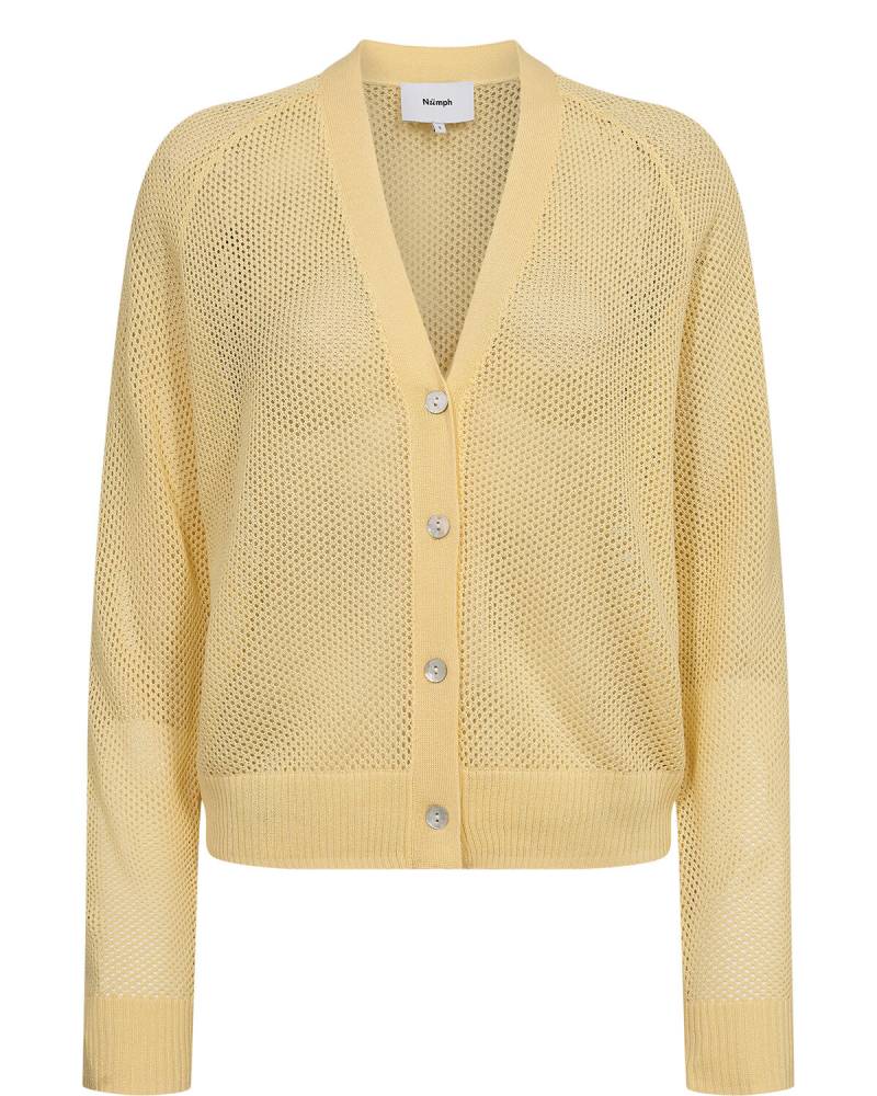 Nümph - NUMONIS CARDIGAN golden haze - Gr. - M von Nümph