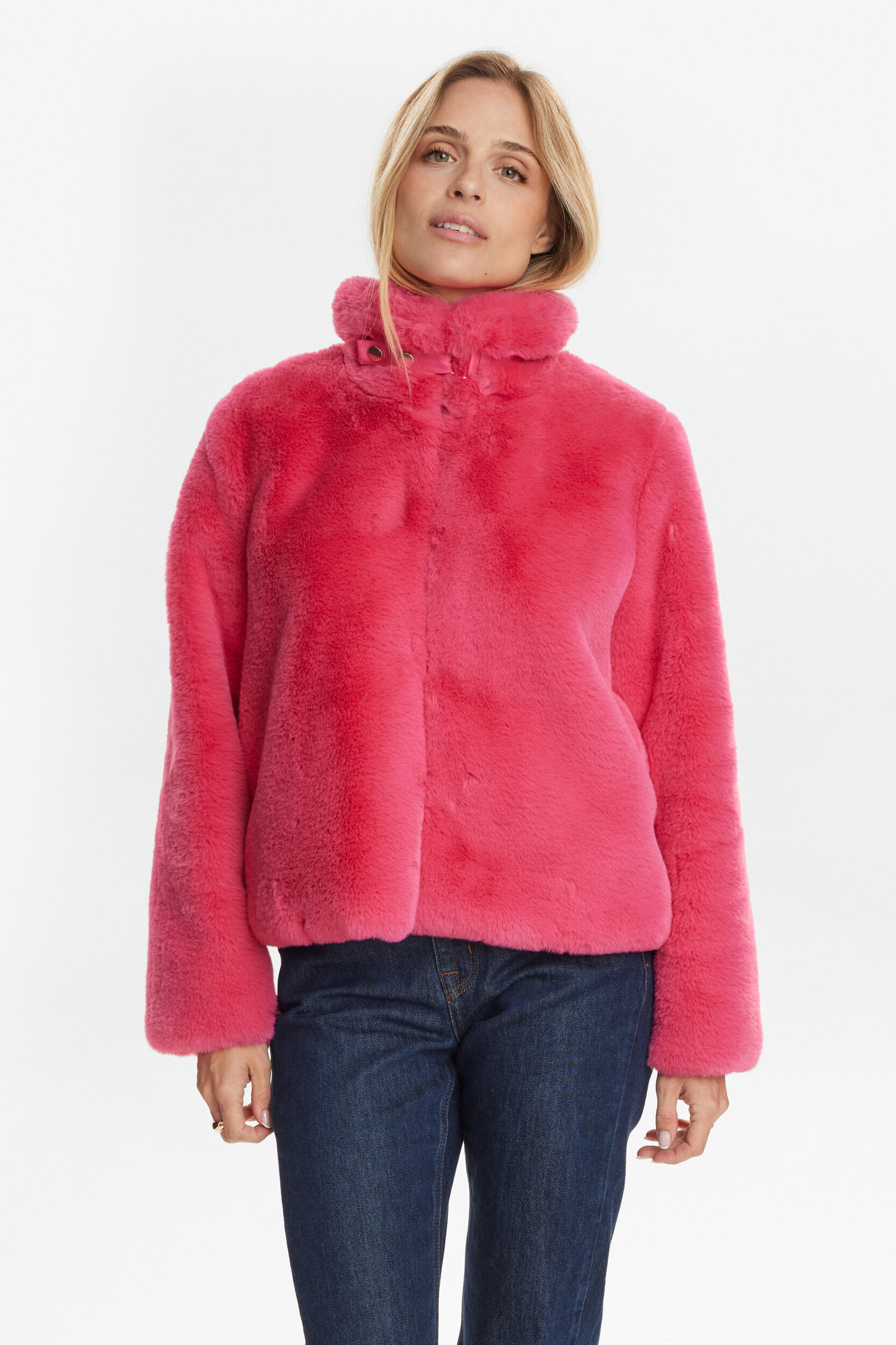 Nümph - NUWINDA JACKET fandango pink - Gr. - 34 von Nümph