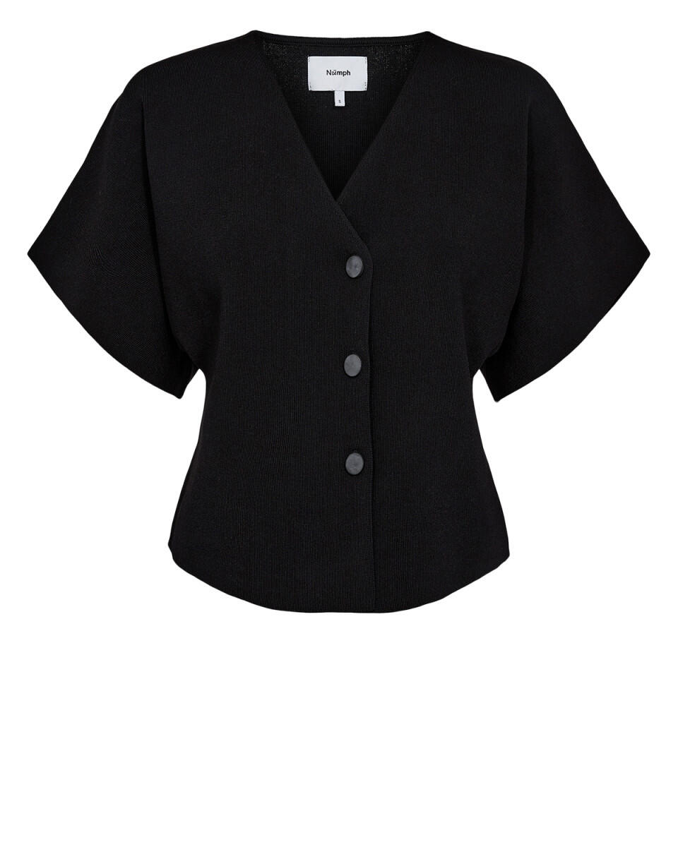 Nümph - Strickjacke - Nulonna schwarz - Gr. - XS von Nümph