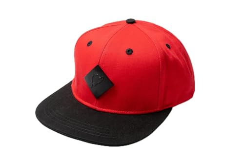 Nürburgring - Herren Cap - Signal - Baseball Cap - Individuell verstellbar - 100% Baumwolle, Farbe:Rot, Größe:OneSize von Nürburgring
