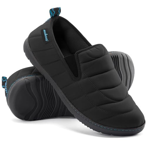 Nuhaus Herren-Hausschuhe, Memory-Schaum, Slipper, Indoor-Hausschuhe, Loafers, Obsidian, 44.5 EU Nuhaus Herren-Hausschuhe, Memory-Schaum, Slipper, Indoor-Hausschuhe, Loafers, Obsidian, 44.5 EU von Nuhaus