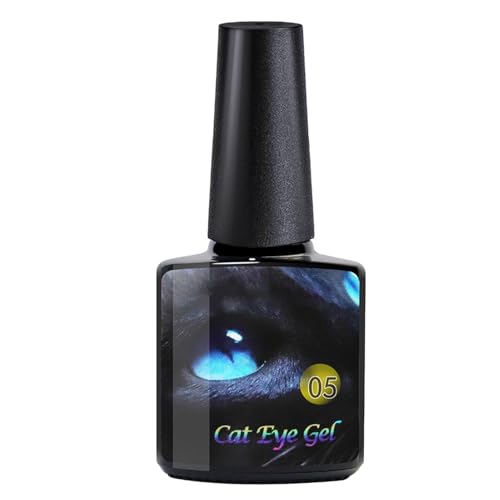 9D Cat Eyes Gel Nail Polish | Magnetic Glitter Gel Polish | Holographic Crystal Gel Nail Polish | Vibrant Cat Eyes Magnetic Gel Lacquer | 8ml High-Quality Gel Polish For Stunning Nail Arts Designs von Nuhjytgf