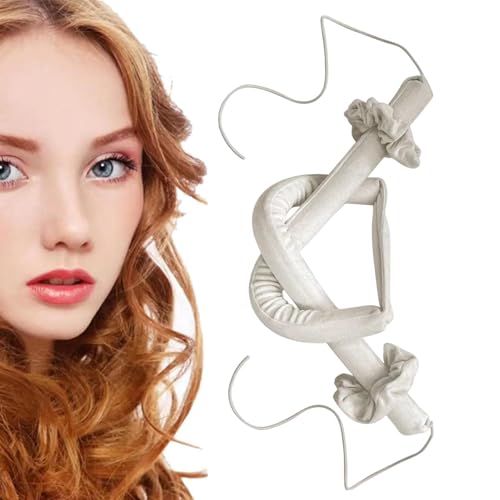 Nuhjytgf Haare weich über Nacht Haarwalzen, weiche Haarwalzen - Übernachtungshaar Walzen Nacht Schlaf Schaum Kissen Locken,Styling Tool Curling Supplies für Mädchen Frauen von Nuhjytgf