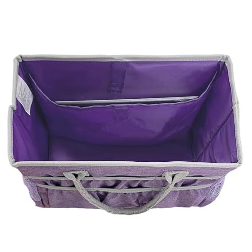 Wasserdichte Aufbewahrungstasche, Optimiertes Weltraumdesign, 33x19x24 Cm, Kunstversorgung, Wasserdichte Handwerksgehäuse, PVC -Material, Für Schreibwarenleiter Kinder Lehrer Reise Camping Fitnessstud von Nuhjytgf