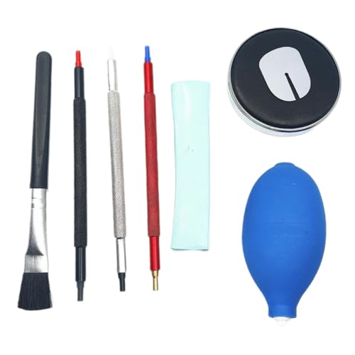 Watch Dials Reinigungsset, Schraubendreher Uhren -Kit, Schmuckpflege -Set, Zeit Und Energie Sparen, Weit Verbreitete, 3,5x2,6 Cm Für Anfänger -Fachkräfte Frauen Frauen Ehemann Ehefrau Freunde von Nuhjytgf