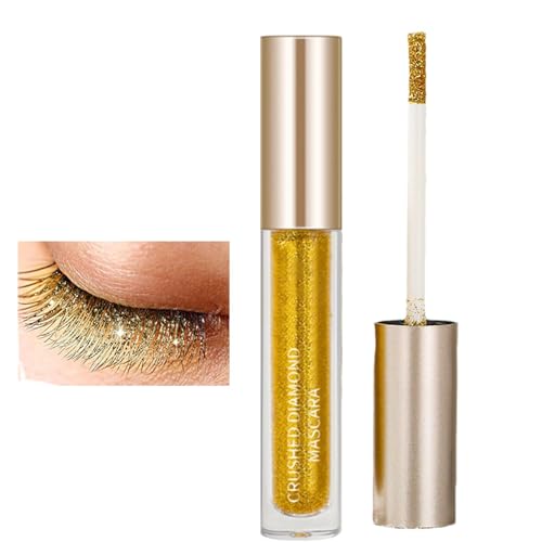 Waterproof Glitter Mascara | Sparkly Lashes Mascara | Long-Lasting Non-Smudging Voluminous Mascara With Shimmering Glitter | Non-Irritating Formula For Comfortable Wear & Radiant Eyes All Day Waterproof Glitter Mascara | Sparkly Lashes Mascara | Long-Lasting Non-Smudging Voluminous Mascara With Shimmering Glitter | Non-Irritating Formula For Comfortable Wear & Radiant Eyes All Day von Nuhjytgf