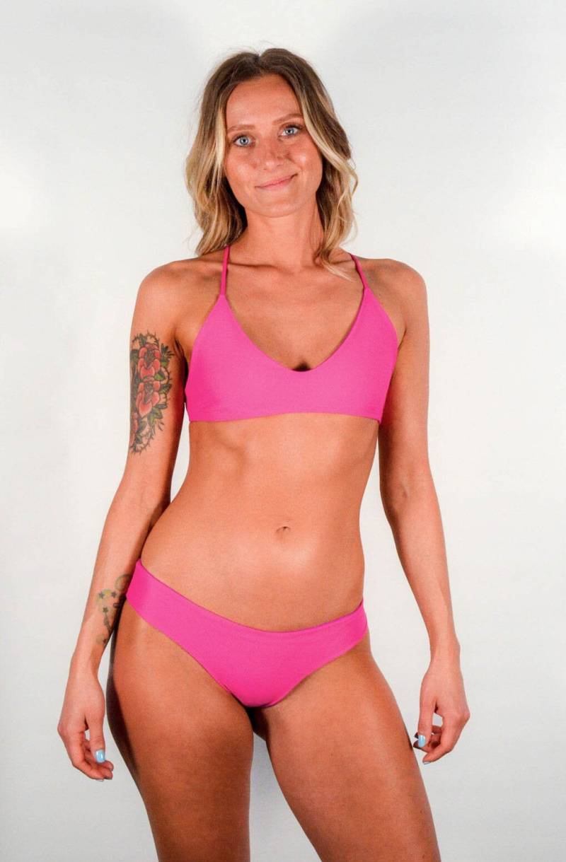 Niedrige Taille Böden | Orchidee Hellrosa von NukeSwimwear