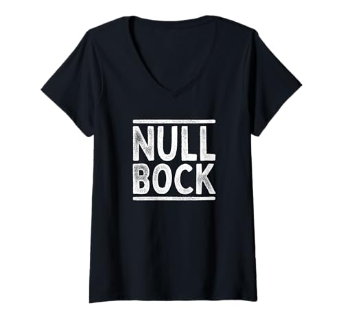 Damen Null Bock Keine Lust Ohne Motivation Müde Nein Büro Faultier T-Shirt mit V-Ausschnitt von Null Bock Sprüche Für Faulpelz & Morgenmuffel