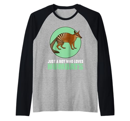 Herren Numbats Ameisenbeutler Numbat Raglan von Numbats Numbat Tier Shop