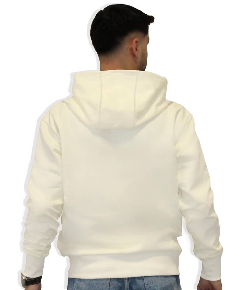 Original Creme & Schwarz Hoodie, Mit Kapuze, Umweltfreundlich, Nachhaltig Numb07 von Numbeco