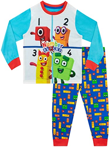 Numberblocks Jungen Schlafanzug Blau 92 von Numberblocks