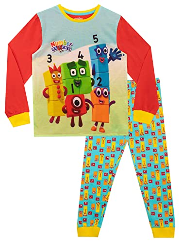 Numberblocks Mädchen Schlafanzug Mehrfarbig 98 von Numberblocks