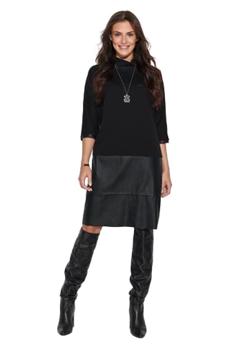 Numinou Women's NU318 Casual Dress, schwarz, 44-52 von Numinou