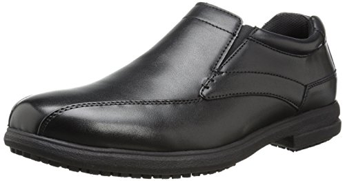 Nunn Bush 84554-001, Sanford Slipper, rutschfest, für Herren, Schwarz, 41 1/3 EU von Nunn Bush