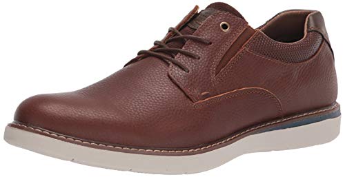 Nunn Bush Herren Bayridge Schnürschuh aus leichtem Leder Oxford, Braun/Mehrfarbig, 42 EU von Nunn Bush