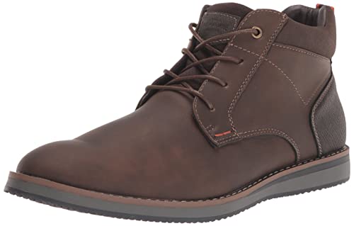 Nunn Bush Herren Dc Circuit Plain Toe Chukka Boot mit Memory-Schaum, Braun Multi, 42 EU von Nunn Bush