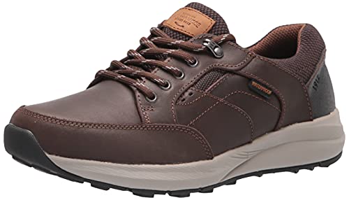 Nunn Bush Herren Excursion Wasserfester Mokassin-Zehenbereich Schnürschuh mit Kore Comfort-Technologie Oxford, Braun, 47 EU von Nunn Bush
