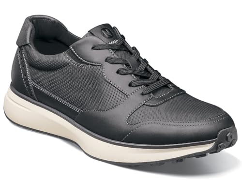 Nunn Bush Herren Kore Swift Moccasin Toe Oxford Küchenschuhe, Schwarz, 43 EU Weit von Nunn Bush