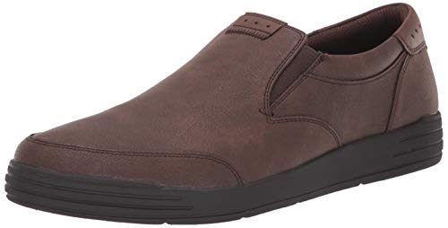 Nunn Bush Herren Zehenbereich, Kore City Walk Mokassin-Zehen-Sneaker-Stil, Schlupfschuh, Dunkelbraun, 47 EU von Nunn Bush