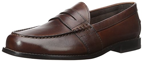 Nunn Bush Herren Noah Penny Loafer Dress Casual Slip On Schuh, braun, 41 EU von Nunn Bush