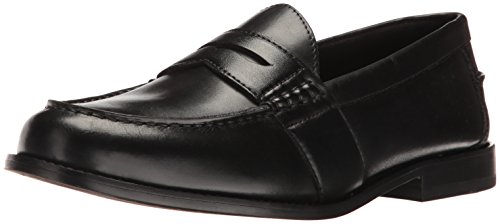 Nunn Bush Herren Noah Penny Loafer Dress Casual Slip On Schuh, schwarz, 40 EU von Nunn Bush