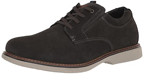 Nunn Bush Herren Otto Schnürschuh Leder mit Leichter Sohle Oxford, grau, 47 EU von Nunn Bush