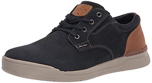 Nunn Bush Herren Tour 2.0 Plain Toe with KORE Comfort Technology Oxford, Navy Multi, 45.5 EU von Nunn Bush