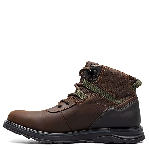 Nunn Bush Luxor Herren Alpinstiefel, wasserdicht, leicht, Leder, Chukka-Knöchel, Braun Crazy Horse, 39.5 EU von Nunn Bush