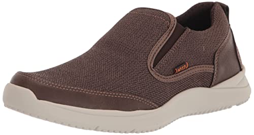 Nunn Bush Men's Conway 2.0 Knit Slip-On Lightweight Casual Loafer, Brown, 10.5 Wide von Nunn Bush