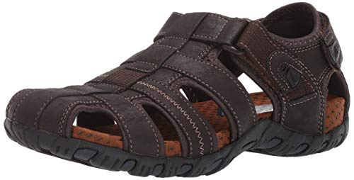 Nunn Bush Rio Bravo Herren Outdoor-Sandalen mit geschlossenem Zehenbereich, Braun (braun), 45 EU von Nunn Bush