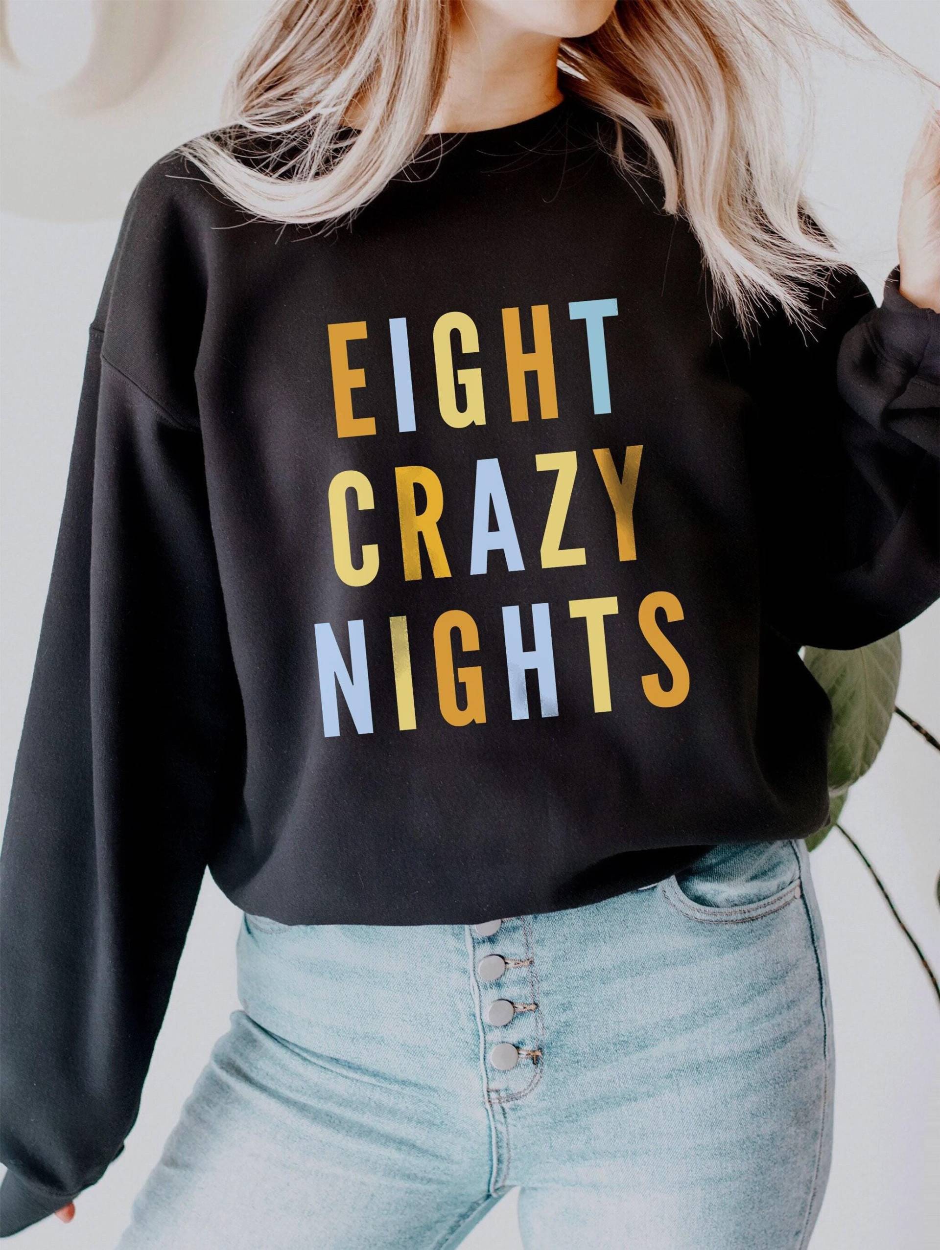 Acht Verrückte Nächte Chanukka Pullover Shirt Hannuka Geschenke Sweatshirt 2021 Jüdisch Acht Verrückte Nächte Chanukka Pullover Shirt Hannuka Geschenke Sweatshirt 2021 Jüdisch von NunuDawn