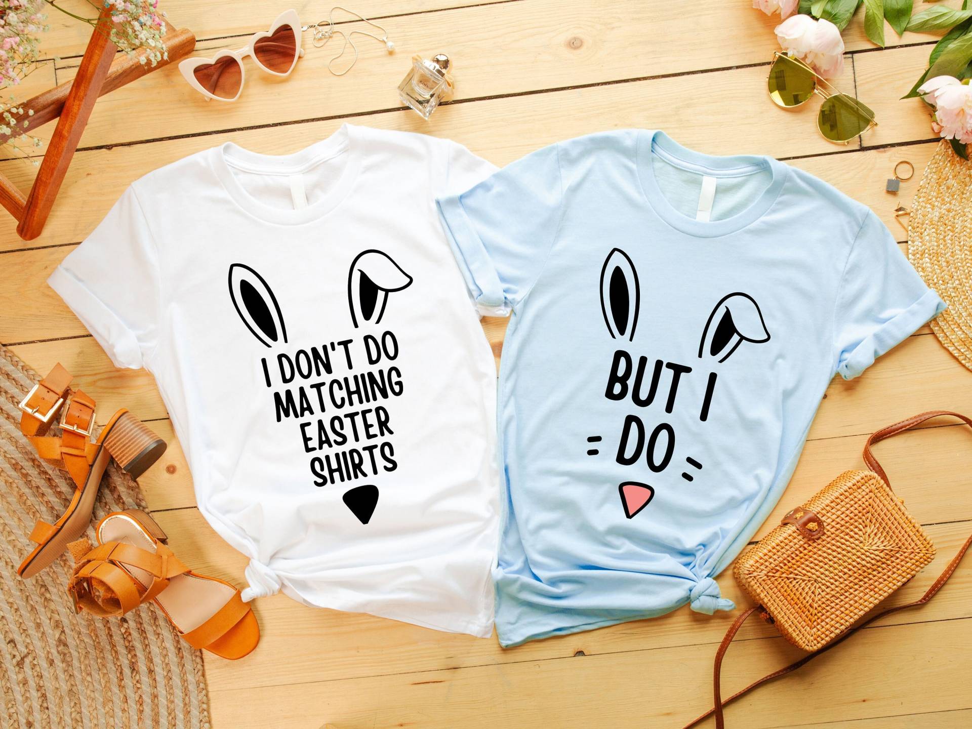 I Don't Do Passendes Ostershirt Ostern Paar Shirt Osterhase Paare Osterhemden His & Hers Happy Easter Oster Outfit I Don't Do Passendes Ostershirt Ostern Paar Shirt Osterhase Paare Osterhemden His & Hers Happy Easter Oster Outfit von NunuDawn