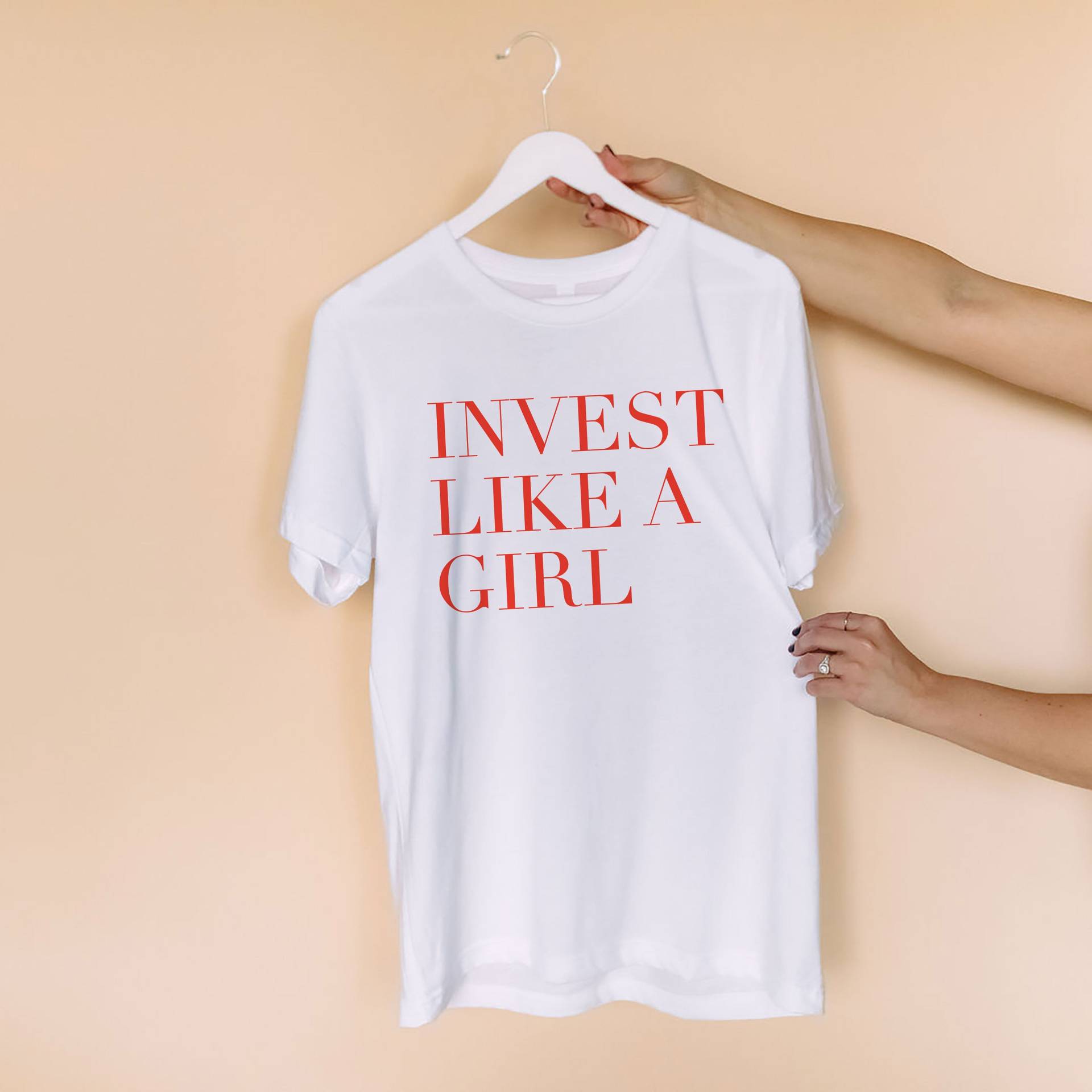 Invest Like A Girl T-Shirt, Forex Shirt, Day Händler Stock Trading Shirt Geschenk Für Investment Empowerment Feminismus Paul Tollwut von NunuDawn