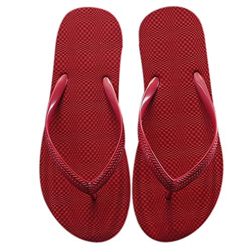 Nunubee Paar Flip-Flops Damen Herren Sommer Mode Tragen Strand Hausschuhe Clip-On Rutschfeste Strandsandalen Mit Flachem Boden von Nunubee