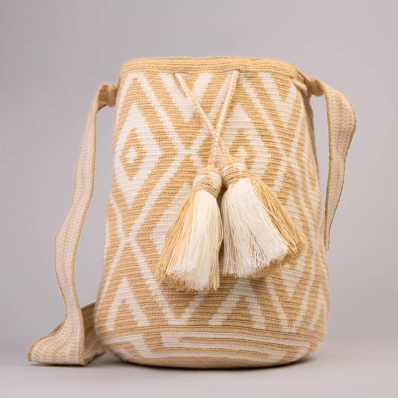 Häkeltasche Boho - Originale Wayuu Schultertasche von NupariShop