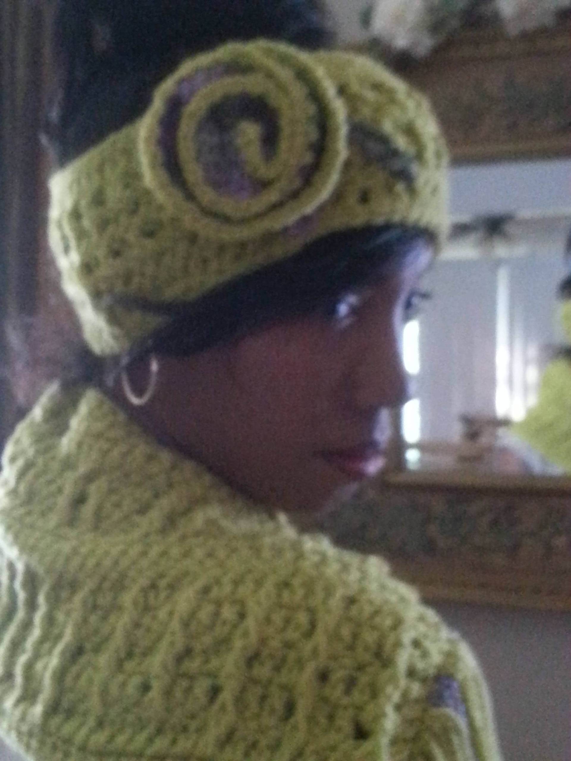 Lime Kopftuch Und Schultertuch von NuppyRoseCrochet