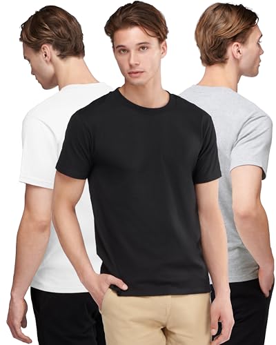 Herren T-Shirt | Sparpakete | 100% Baumwolle | Kurzarm-T-Shirt-Paket | Basic-T-Shirts | Lässig – Fitnessstudio – Sport – Urban | Multipack-Geschenkidee | Paket 2 | Paket 3 | Packung 5 | Kein Logo Herren T-Shirt | Sparpakete | 100% Baumwolle | Kurzarm-T-Shirt-Paket | Basic-T-Shirts | Lässig – Fitnessstudio – Sport – Urban | Multipack-Geschenkidee | Paket 2 | Paket 3 | Packung 5 | Kein Logo von Nuqlo