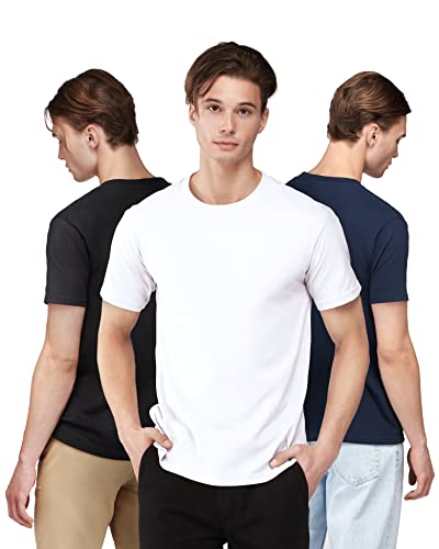 Herren T-Shirt | Sparpakete | 100% Baumwolle | Kurzarm-T-Shirt-Paket | Basic-T-Shirts | Lässig – Fitnessstudio – Sport – Urban | Multipack-Geschenkidee | Paket 2 | Paket 3 | Packung 5 | Kein Logo Herren T-Shirt | Sparpakete | 100% Baumwolle | Kurzarm-T-Shirt-Paket | Basic-T-Shirts | Lässig – Fitnessstudio – Sport – Urban | Multipack-Geschenkidee | Paket 2 | Paket 3 | Packung 5 | Kein Logo von Nuqlo