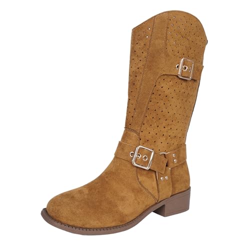 Nuqqichongtian Cowboy Boots Stiefeletten Wildleder,Stiefeletten Damen Cowboystiefel Wildleder Stiefel Lochmuster Halbstiefel Schlupfschuhe Niederung Elegant Boots Schlupfschuhe Braun 40 Nuqqichongtian Cowboy Boots Stiefeletten Wildleder,Stiefeletten Damen Cowboystiefel Wildleder Stiefel Lochmuster Halbstiefel Schlupfschuhe Niederung Elegant Boots Schlupfschuhe Braun 40 von Nuqqichongtian