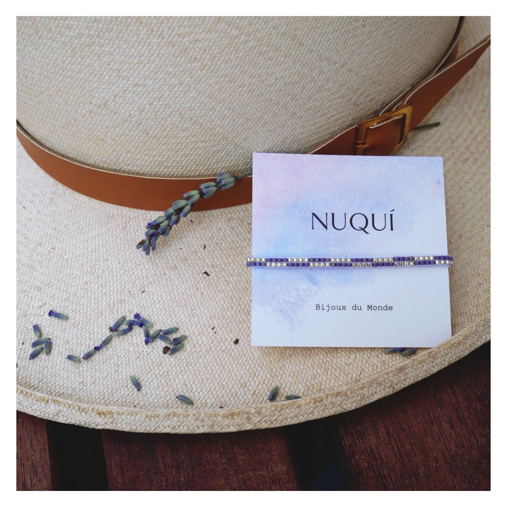 Provence - Gewebtes Armband von Nuqui