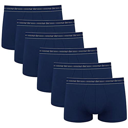 Nur Der 6er Pack Cotton 3D-Flex Baumwolle Boxer Herren Marine von Nur Der