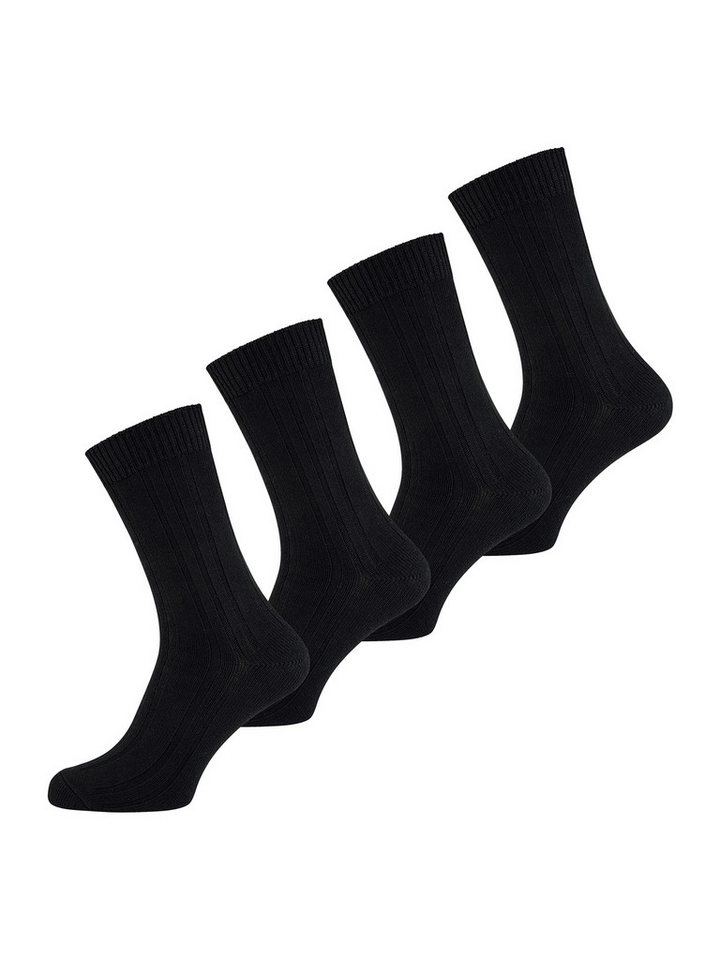 Nur Der Basicsocken Bambus* Warme Socke (4-Paar) Socken günstig uni von Nur Der