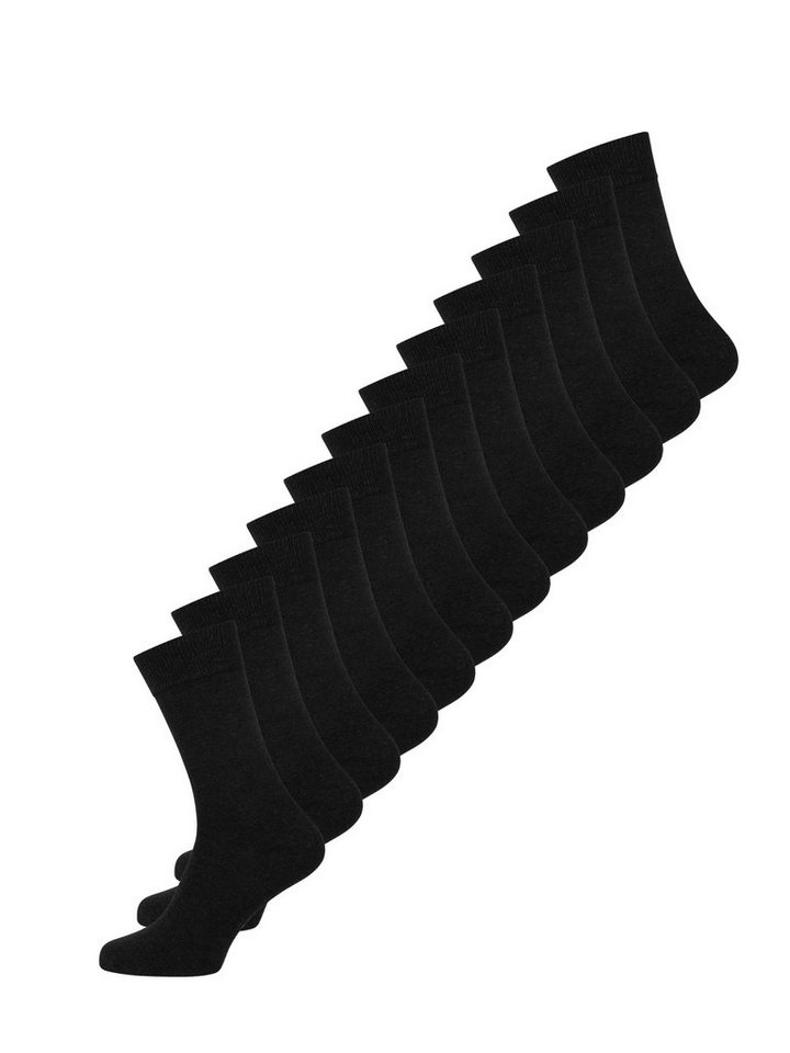 Nur Der Basicsocken Baumwolle Business (12-Paar) Socken günstig uni von Nur Der