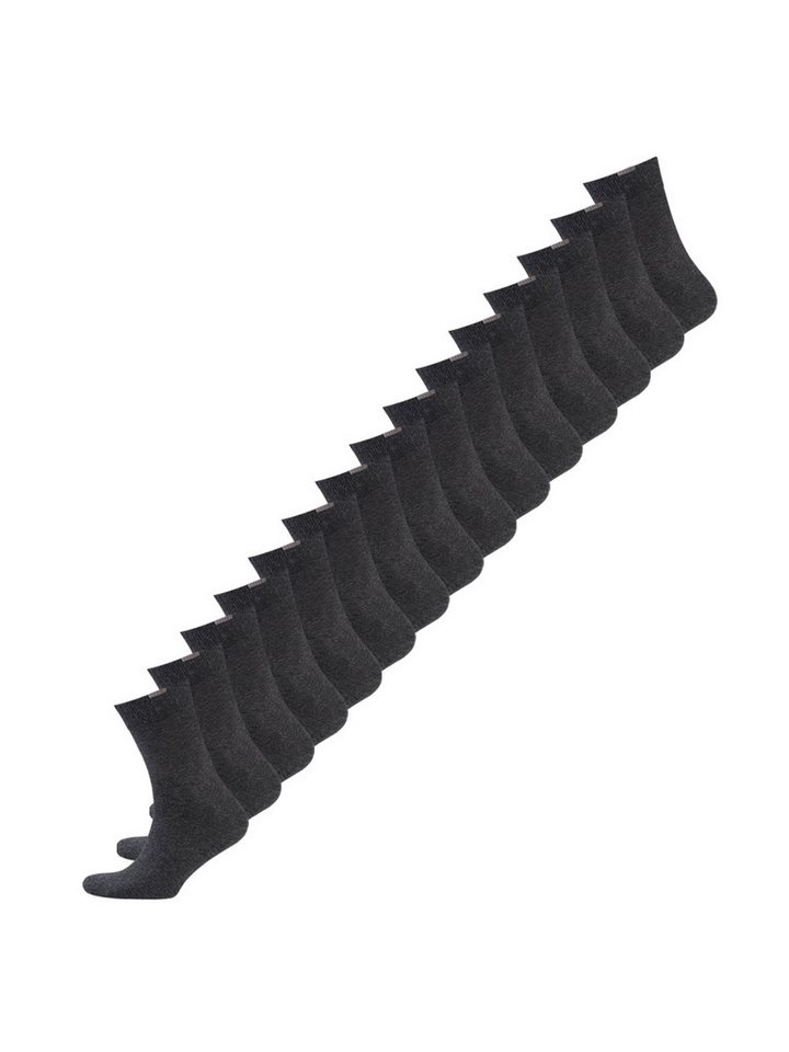 Nur Der Basicsocken Passt Perfekt (15-Paar) Socken günstig uni von Nur Der