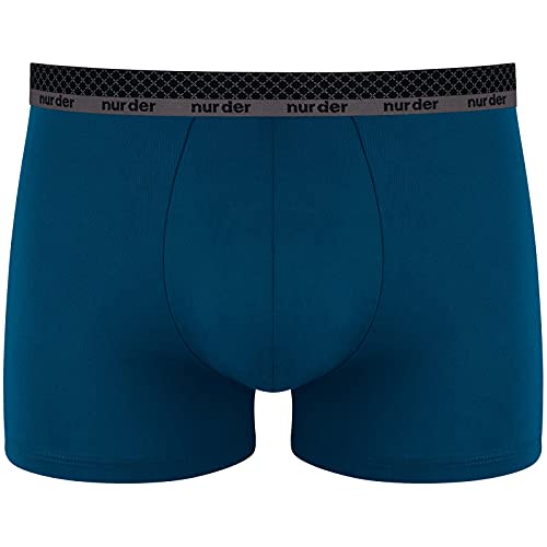 Nur Der Boxer Microfaser Boxer Herren, petrol, M von Nur Der