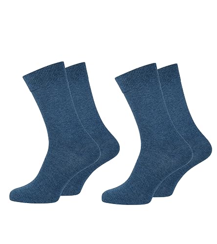 Nur Der 2er Pack Baumwolle Business Socken Classic mit Komfortbund Herren von Nur Der