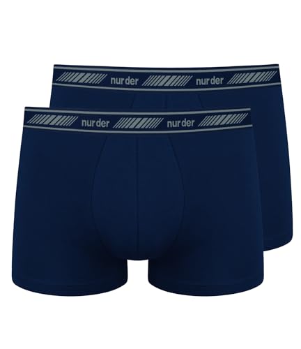 Nur Der 2er Pack Boxer Cotton 3D-Flex Herren, marine, XXL von Nur Der