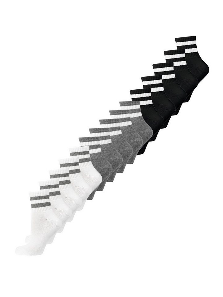 Nur Der Sportsocken Short Track (15-Paar) Tennis-Socken Freizeit Classic von Nur Der