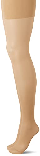 Nur Die 2er Pack Bauch-Beine-Po 20 DEN Shaping-Strumpfhose formt Bauch, Oberschenkel & Po transparente matte Feinstrumpfhose breiter Komfortbund Damen, mandel, M von Nur Die